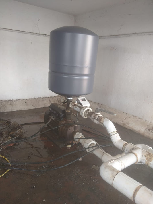 Pressure Tank Replacement Successfully Completed at N.S.K. Jewellers Residence
