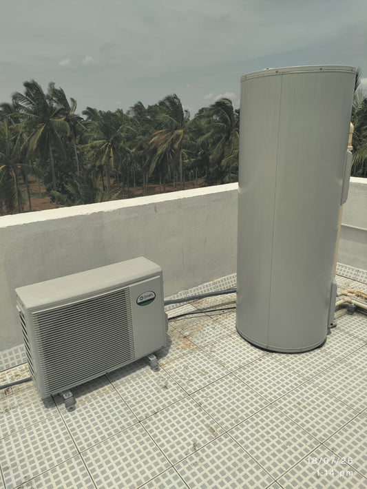 A. O. Smith Heat Pump Gas Refilling Service Completed