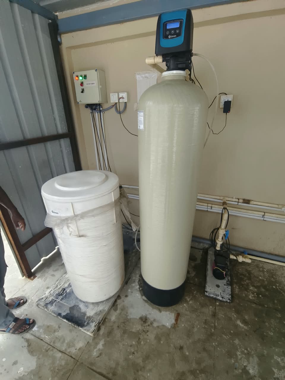AO Smith Water Softener Check-Up Completed in Salem