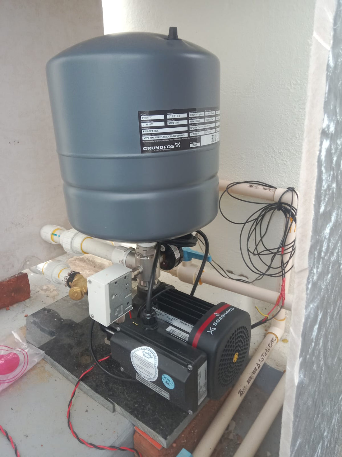Grundfos CMB 1-46 Pressure Booster Pump