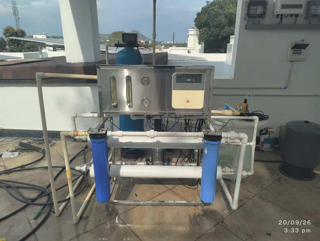 RO Plant Leakage Rectification and Jumbo Filter Maintenance